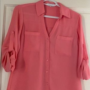 Portifino Dress Shirt Coral Pink